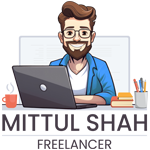 Mittul Shah - Freelancer - Logo